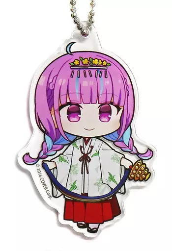 湊あくあ 「バーチャルYouTuber ホロライブ×神田祭＆アトレ秋葉原 ホロライブ神田祭2023 ちびキャラ トレーディング アクリル 巫女衣装ver.」