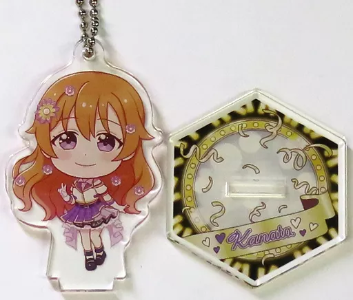近江彼方 「ラブライブ!スクールアイドルフェスティバル GiGOコラボカフェ スクフェスシリーズ10周年 スタンド付きデフォルメアクリル(ニジガク スクフェス2アイドル衣装 デフォルメ)」