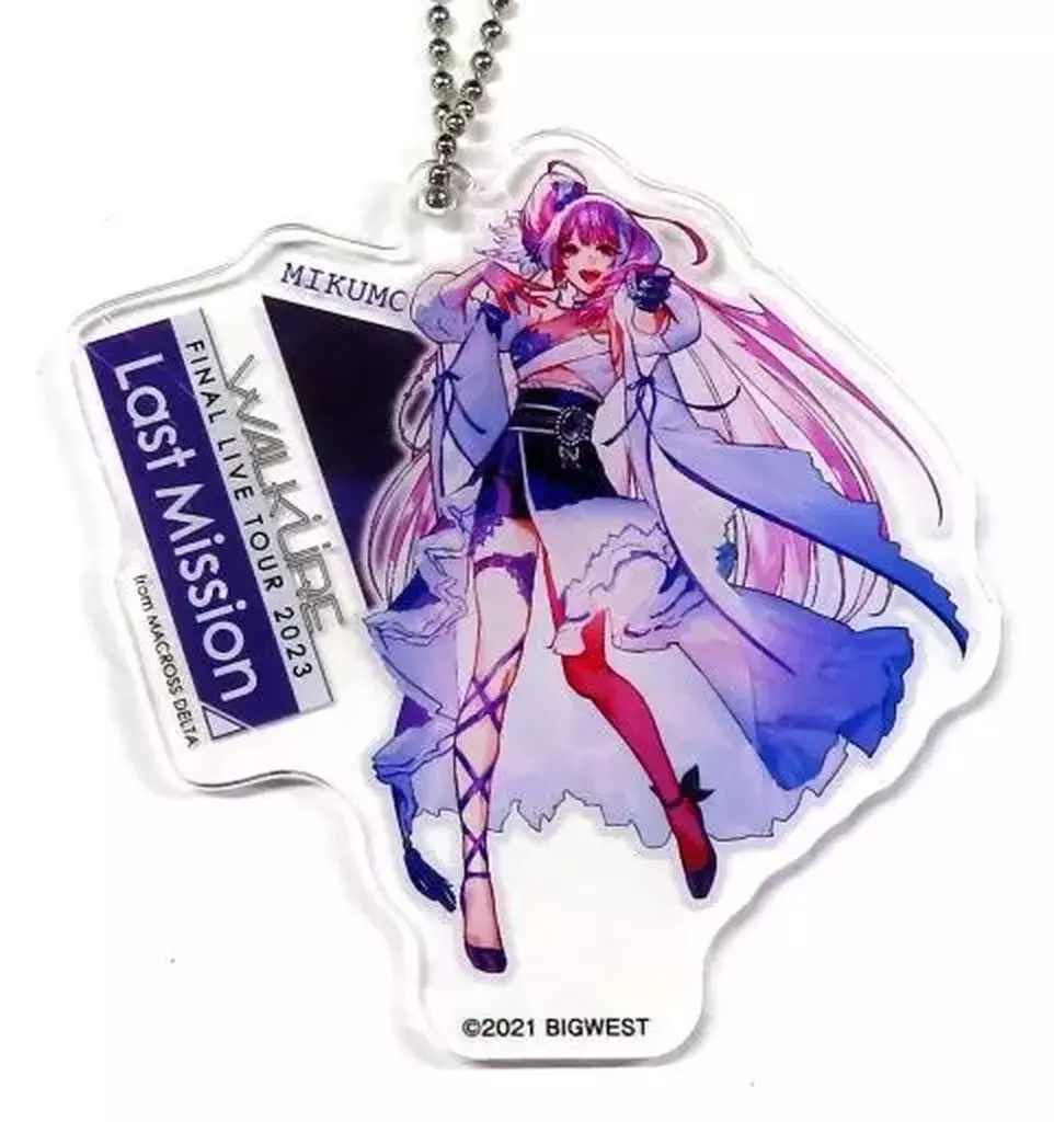 美雲・ギンヌメール 「マクロスΔ SANKYO presents ワルキューレ FINAL LIVE TOUR 2023 ～Last Mission～ アクリル(メインビジュアル)」