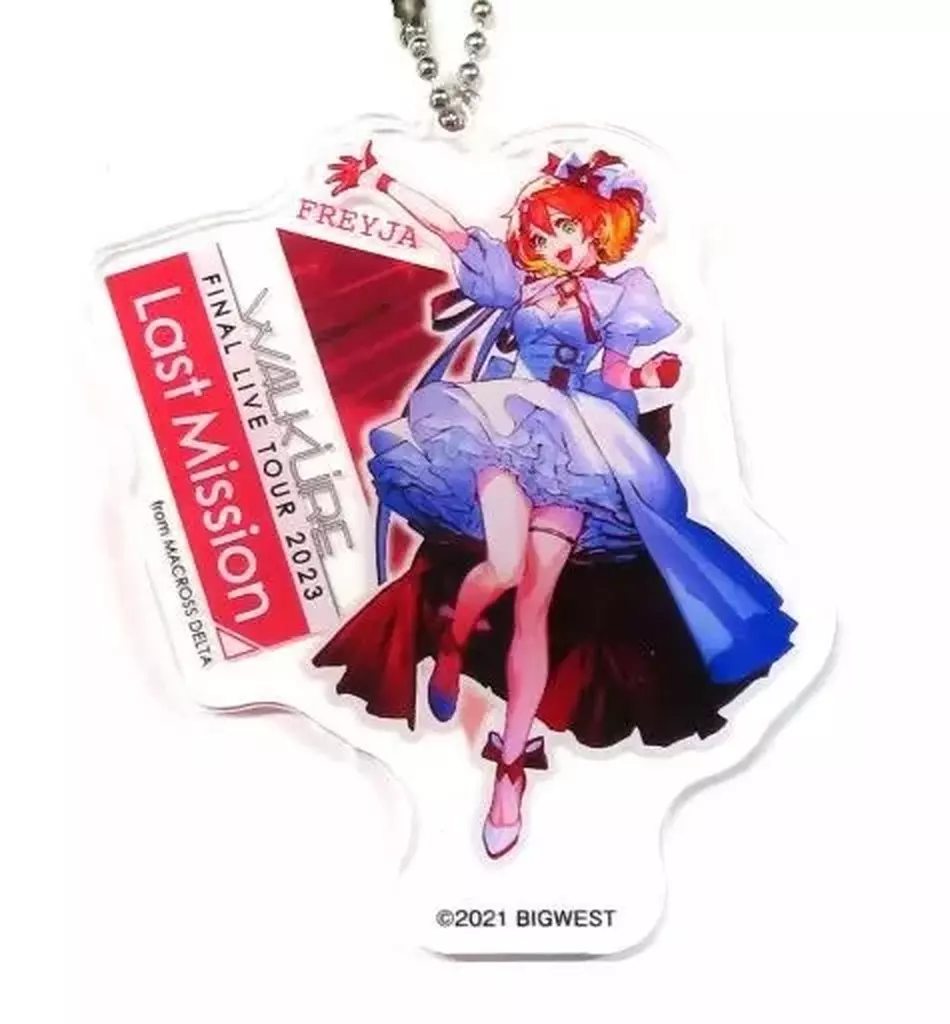 フレイア・ヴィオン 「マクロスΔ SANKYO presents ワルキューレ FINAL LIVE TOUR 2023 ～Last Mission～ アクリル(メインビジュアル)」