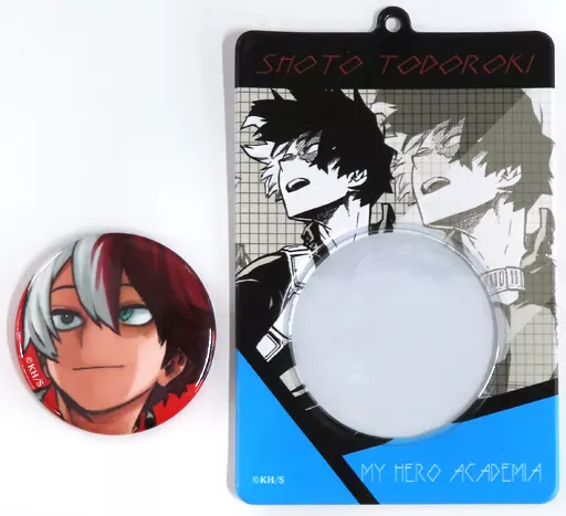 グッズセット　轟焦凍 「僕のヒーローアカデミア 缶バッジ＆特製ホルダーコレクション 第1弾」