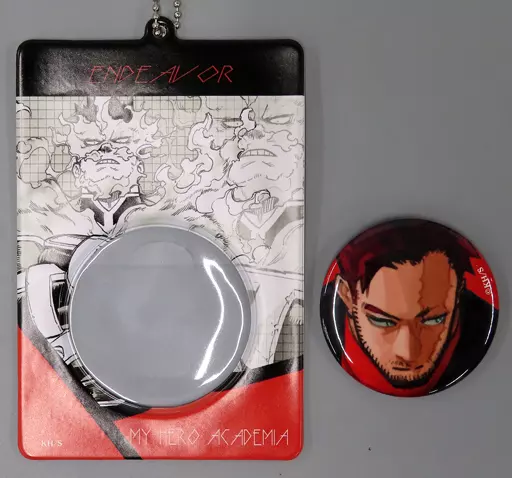 僕のヒーローアカデミア ヒロアカ　特製ホルダー エンデヴァー 僕のヒーローアカデミア』バースデイカードホルダー （特製カード2枚