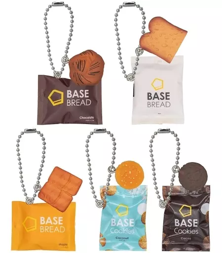 全5種セット 「BASE FOOD ミニチュアマスコットチャーム」
