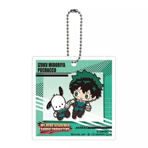 緑谷出久×ポチャッコ 「僕のヒーローアカデミア×サンリオキャラクターズ アクリルチャーム2」