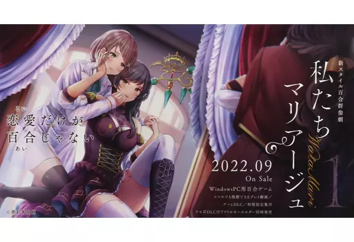 販促ロング キービジュアル 「PCソフト 私たちマリアージュ」_image