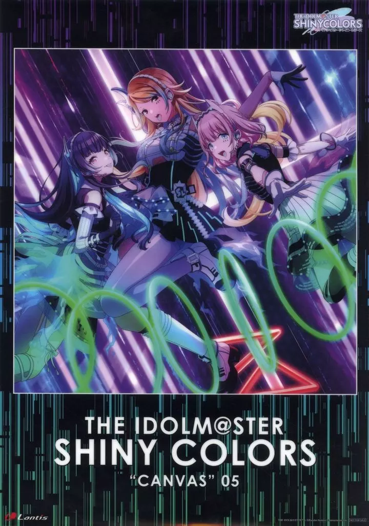 A3クリアポスター ストレイライト 「CD アイドルマスター シャイニーカラーズ THE IDOLM＠STER SHINY COLORS ”CANVAS” 05」 アニメイト購入特典