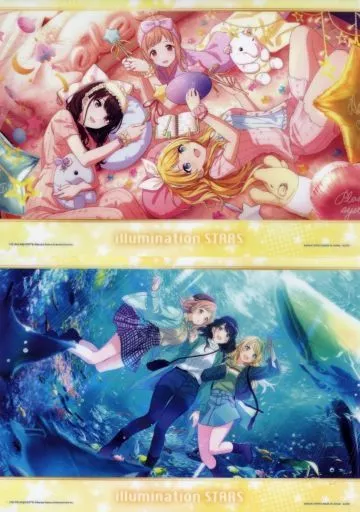 A4クリアポスター(2枚組) 283プロ イルミネーションスターズセット/B 「一番くじ アイドルマスター シャイニーカラーズ」 F賞