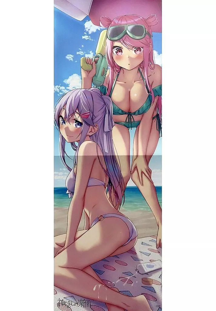 お風呂 白井下月＆鎌ヶ谷桃香 「神隠しの楽園 新刊既刊同時購入フェア」 フェア参加書店購入特典