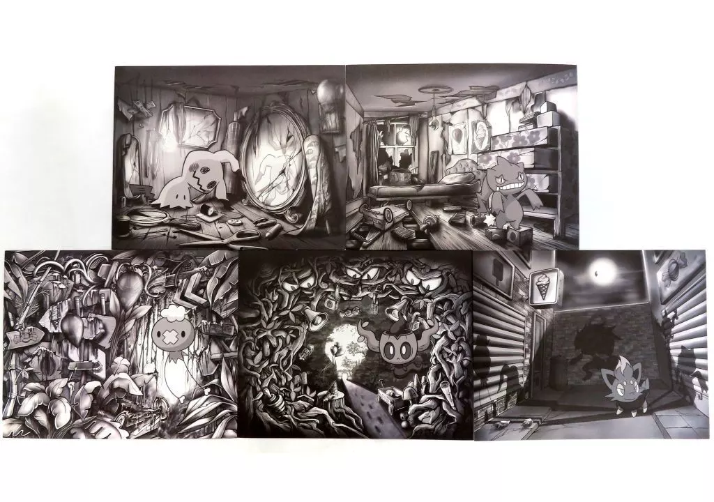 ポケモン　怖い話　スケアストーリーポスター　6枚セット ポケモン 怖い話 スケアストーリーポスター 6枚セット Pokemon 海外