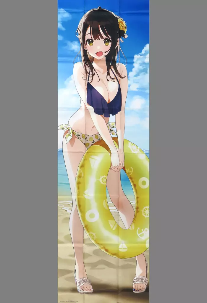 選べる!特大布 荻原沙優 水着 「くじ引き堂 ひげを剃る。そして女子高生を拾う。 オンラインくじ」 S-1-3賞