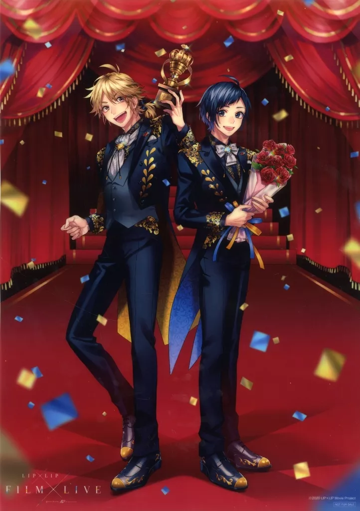 ヤマコ描き下ろしイラストA3 LIP×LIP 「Blu-ray＆DVD HoneyWorks 10th Anniversary LIP×LIP FILM×LIVE」 早期購入特典