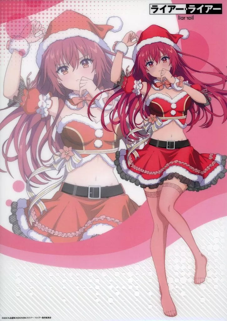 A4 彩園寺更紗(サンタ) 「ライアー・ライアー バーチャルくじびき」 C賞_image