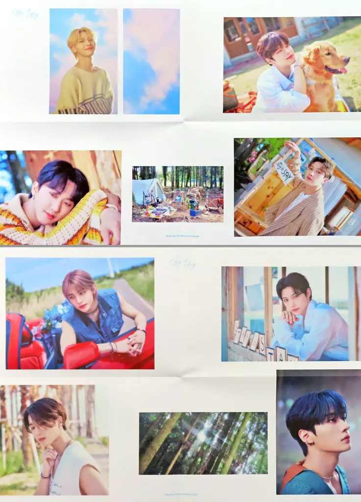 折り畳み2枚組(四つ折) Stray Kids 「Stray Kids The Second Photobook ’Stay in STAY’ in JEJU」 同梱品_image