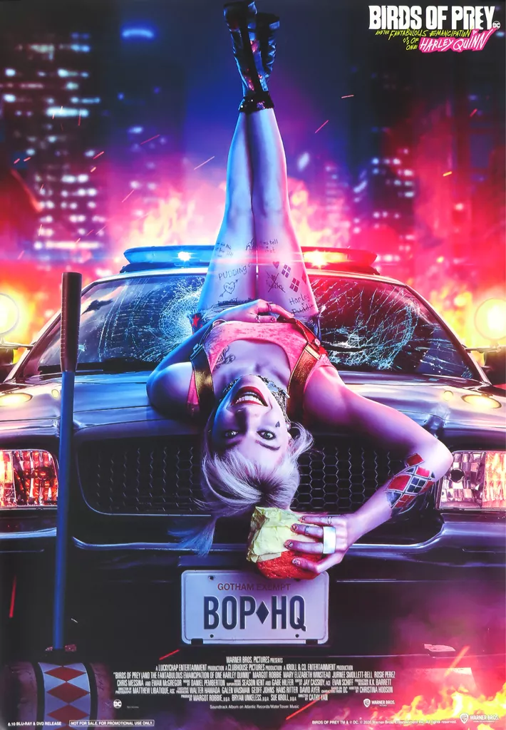 B2(実写) 「Blu-ray/DVD ハーレイ・クインの華麗なる覚醒 BIRDS OF PREY」 先着購入特典_image