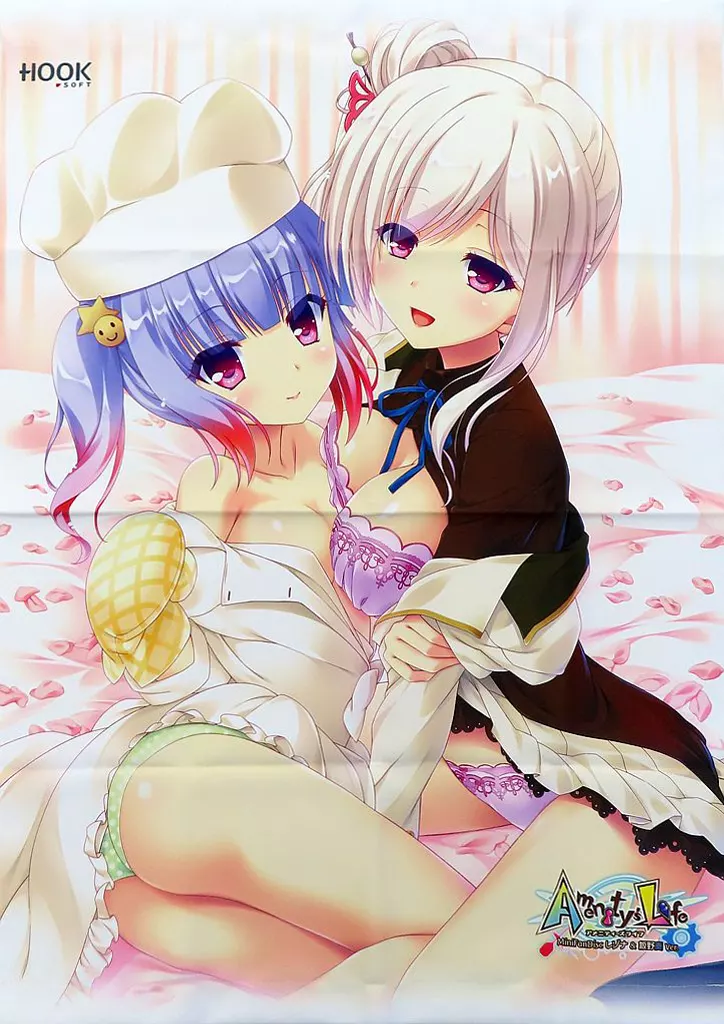 [単品] B2ダブルスエードクロス レゾナ＆板野奏 「PCソフト Amenity’s Life MiniFanDisc -レゾナ＆板野奏 Ver.- 豪華限定版」 同梱特典