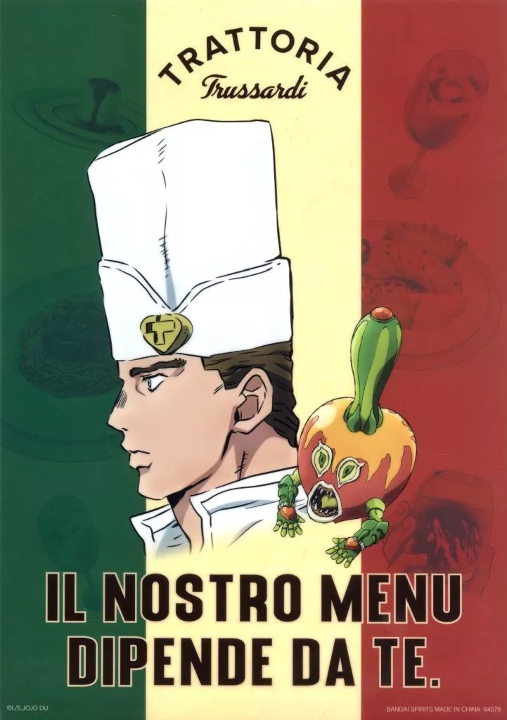 クリアポスター　A3クリアポスター トニオ・トラサルディー＆パール・ジャム 「一番くじ ジョジョの奇妙な冒険 DIAMOND IS UNBREAKABLE」 K賞