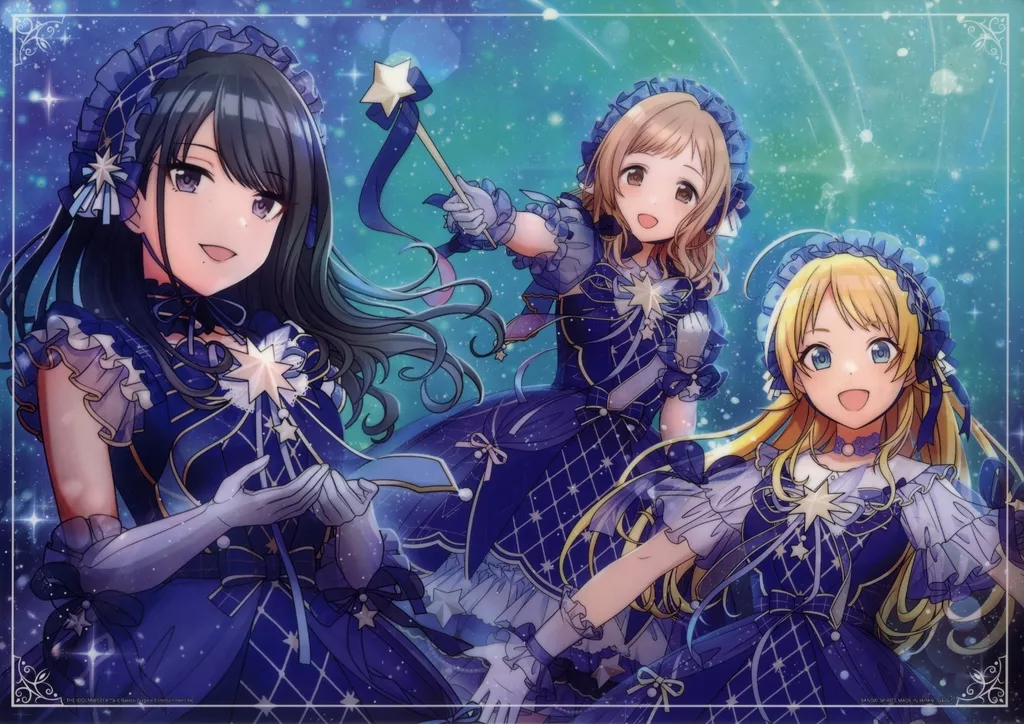 A3クリアポスター illumination STARS 「一番くじ アイドルマスター シャイニーカラーズ Lolita Fashion Collection」 描き下ろしクリアポスター賞