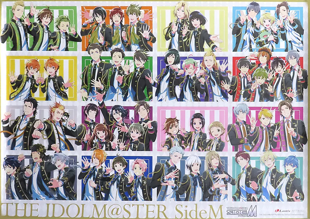 オリジナルB2ポスター 集合 「THE IDOLM＠STER SideM 9th STAGE ～MIR＠-CIRCLE CRESCENDO～」 会場限定対象商品購入特典