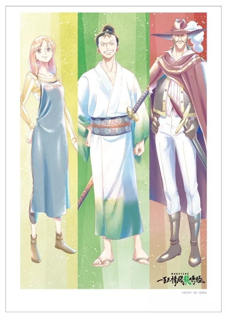 A3マット加工 集合 Ani-Art aqua label 「MONSTERS 一百三情飛龍侍極」_image