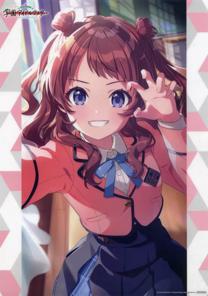 A3クリアポスター 花海咲季 「CD 学園アイドルマスター 花海咲季 / Fighting My Way」 アニメイト購入特典