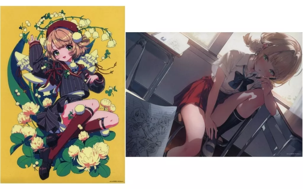 A32枚セットB しぐれうい(うみぼうず＆木澄玲生イラスト) 「バーチャルYouTuber しぐれうい SHIGURE UI 5th Anniversary Live “masterpiece”」_image