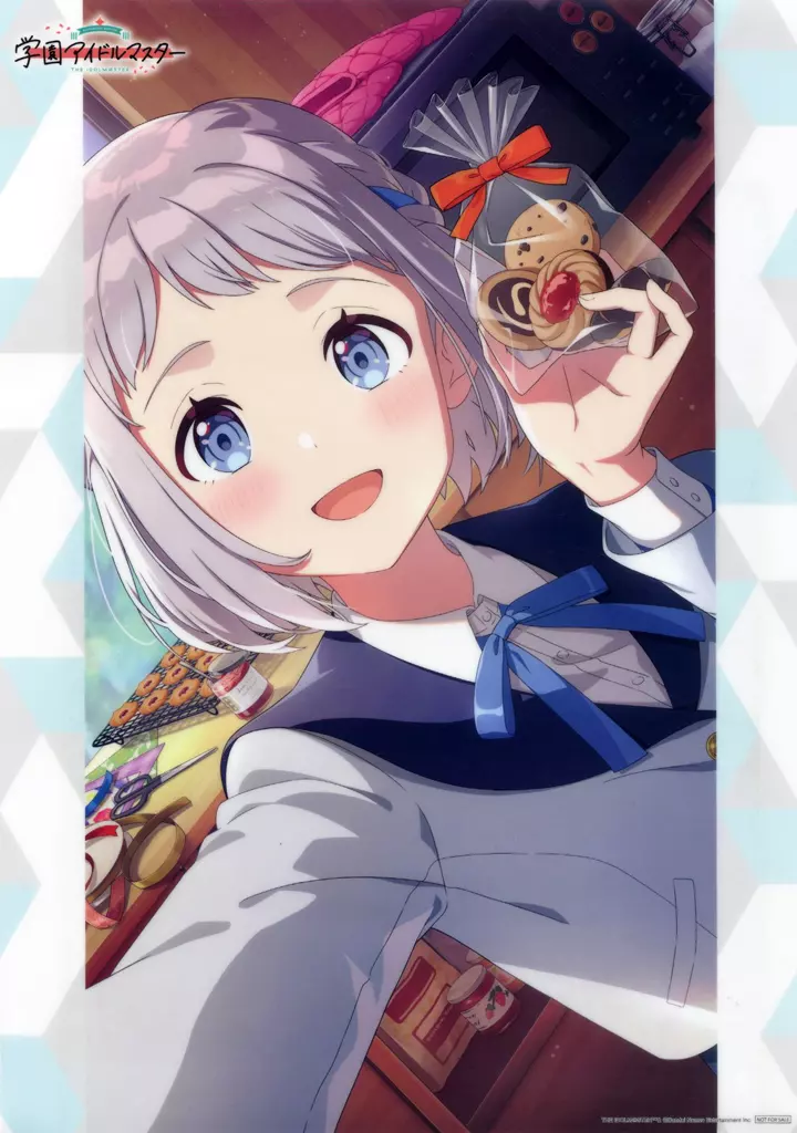 A3クリアポスター 葛城リーリヤ 「CD 学園アイドルマスター 葛城リーリヤ / 白線」 アニメイト購入特典