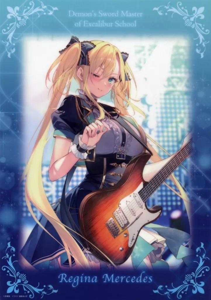 A3 レギーナ・メルセデス バンド 「くじ引き堂 聖剣学院の魔剣使い 完結記念オンラインくじ」 B-6賞_image