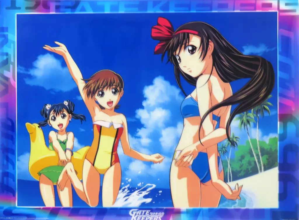 B2 生沢ルリ子＆近衛かおる＆フェン・フェイリン(水着) 「ゲートキーパーズ」_image