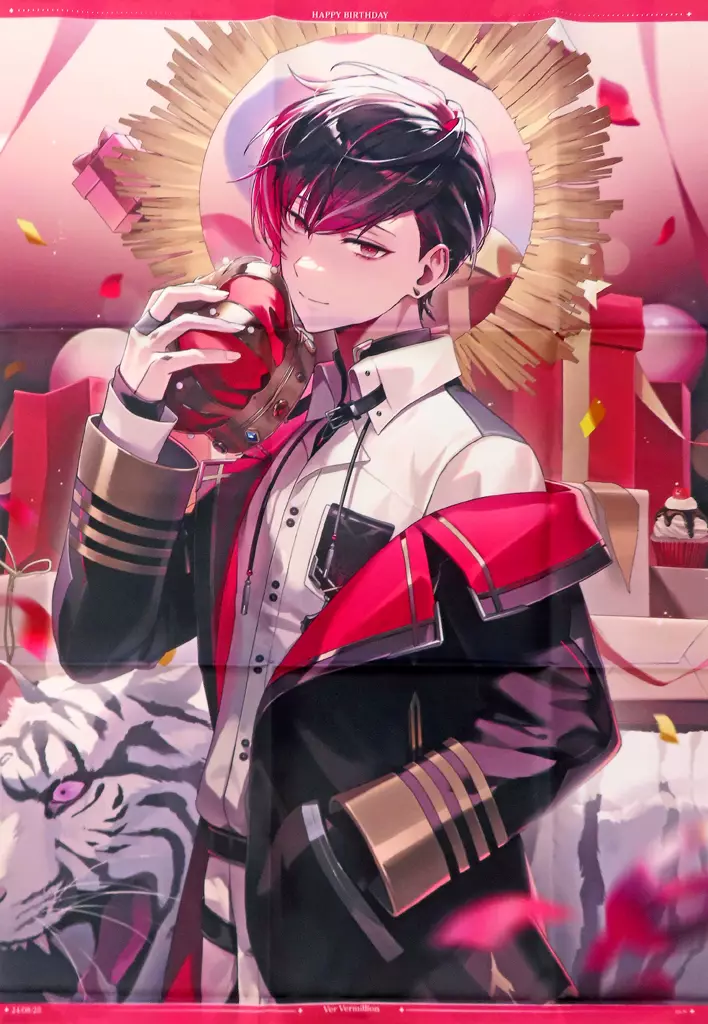 B2布 ヴェール ヴァーミリオン 「バーチャルYouTuber にじさんじ NIJISANJI EN ヴェール ヴァーミリオン 誕生日2024」_image