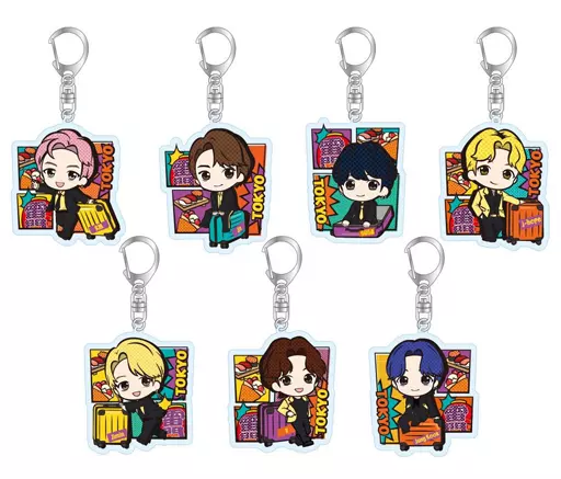 【BOX】TinyTAN TRAVEL COLLECTION 東京 アクリルキーホルダー