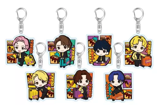【BOX】TinyTAN TRAVEL COLLECTION 大阪 アクリルキーホルダー