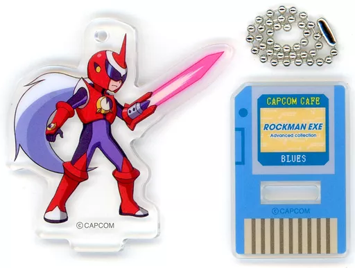 ブルース 「CAPCOM CAFE×ロックマンエグゼ トレーディングアクリルスタンド」
