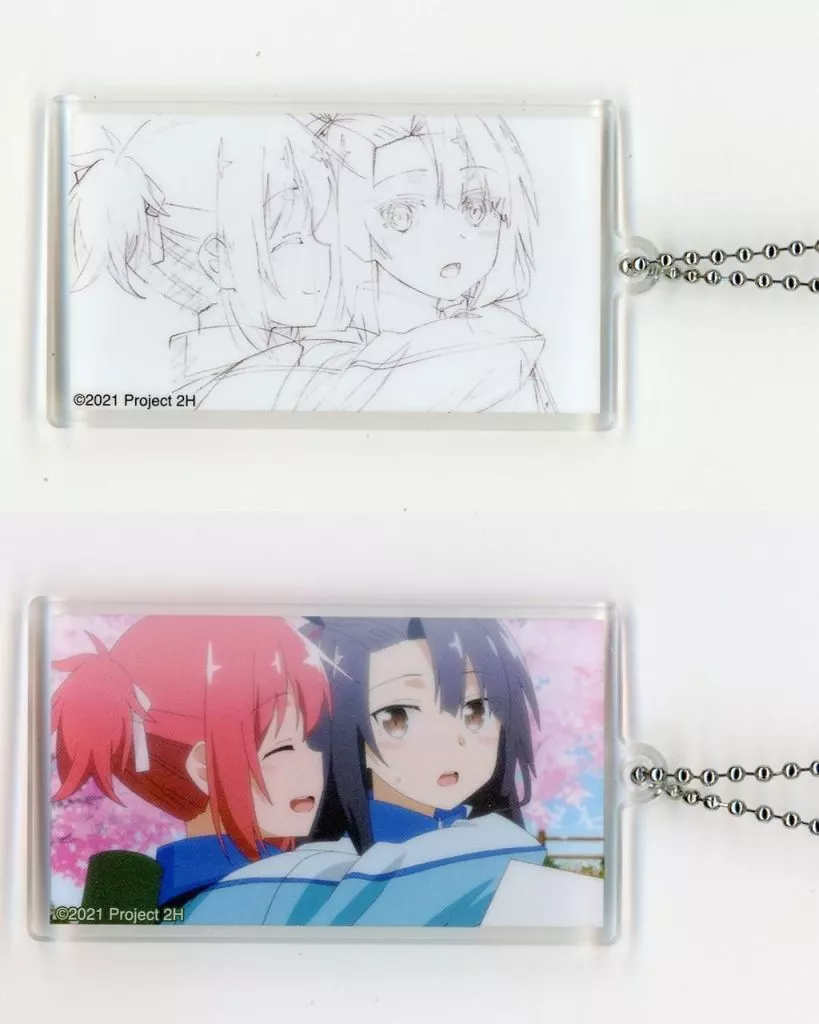 E.郡千景＆高嶋友奈 原画アクリル 「結城友奈は勇者である -大満開の章-」