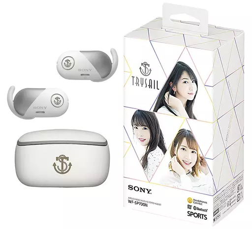 ヘッドフォン　TrySail ワイヤレスノイズキャンセリングステレオヘッドセット WF-SP700N 『TrySail』結成5周年記念コラボレーションモデル 受注生産品