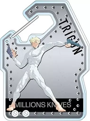 ミリオンズ・ナイヴズ アクリルカラビナ 「TRIGUN STAMPEDE」