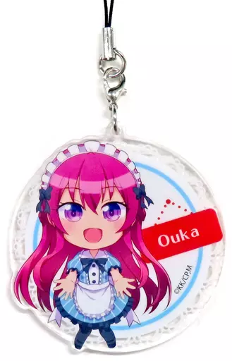 幕澤桜花(B/ミニキャラ) アクリル 「MOLLY.ONLINEスクラッチ 女神のカフェテラス」 E賞-6