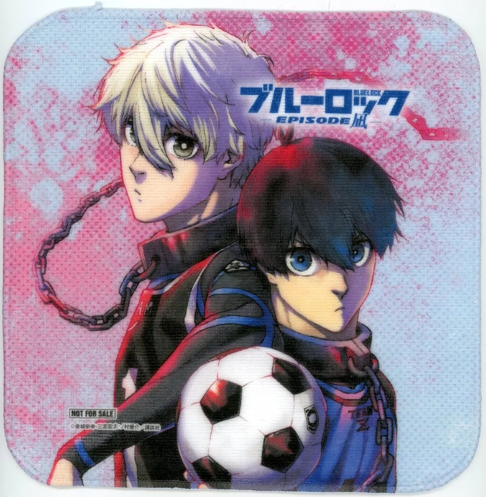 駿河屋 -<中古>潔世一＆凪誠士郎 ハンカチ 「ブルーロック -EPISODE 凪