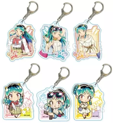 全6種セット 「うる星やつら トレーディングアクリル トレンドファッションver.」