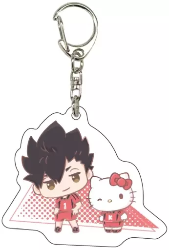 黒尾鉄朗×ハローキティ 「ハイキュー!!×サンリオキャラクターズ アクリル 01.ミニキャライラスト」