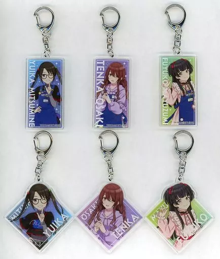 全6種セット 「アイドルマスター シャイニーカラーズ×ヴィレッジヴァンガード トレーディングアクリル」