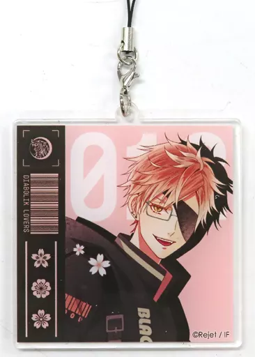 月浪シン アクリル 「DIABOLIK LOVERS BLACK×CHERRY BLOSSOMS くじ TypeB」 C6賞