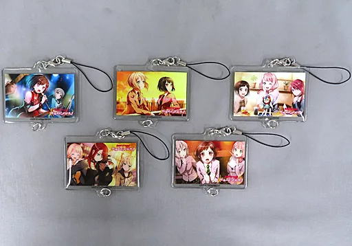 全5種セット 「BanG Dream! ガールズバンドパーティ!×ローソン Afterglow PVC」