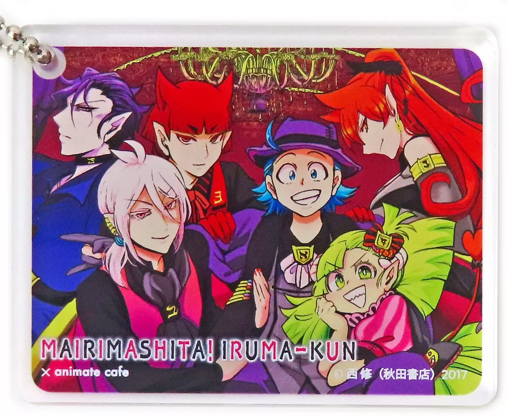 集合(6人/シャンデリア) 「魔入りました!入間くん×魔界の主役は我々だ!×animatecafe CoLotta(トレーディングアクリルプレート)」