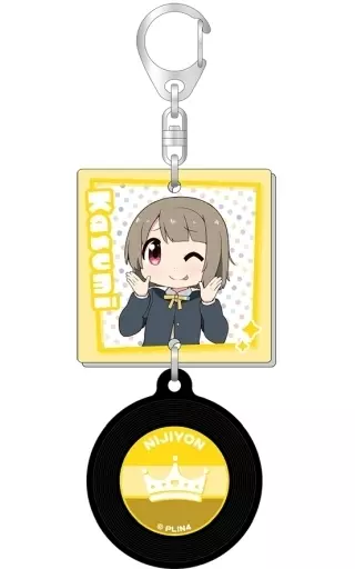 中須かすみ ジャケット風レコード 「にじよん あにめーしょん」
