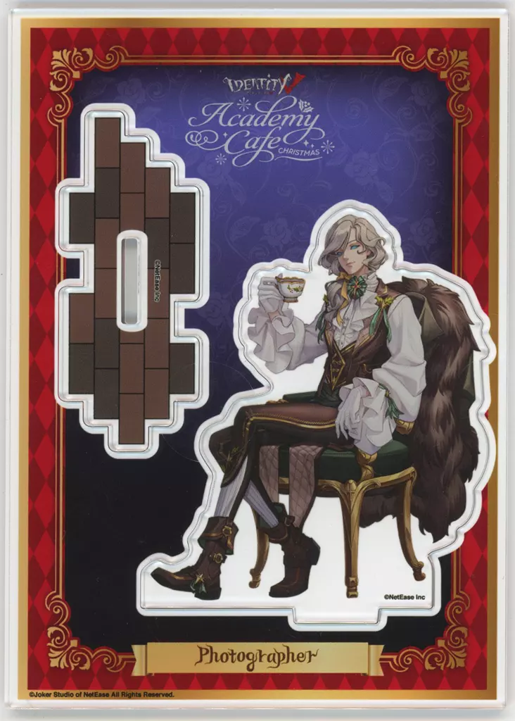 IdentityⅤ 写真家 アクリルスタンド アカデミーカフェ 2弾 駿河屋 -<中古>写真家(ジョゼフ) 等身アクリルスタンド 「Identity V