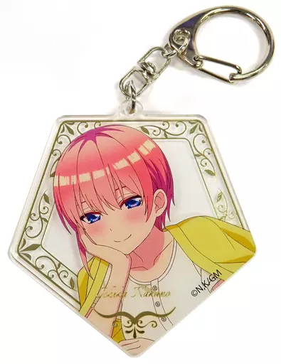 中野一花 箔押しアクリル 「くじメイト 五等分の花嫁 おやすみシリーズ」 B-1賞