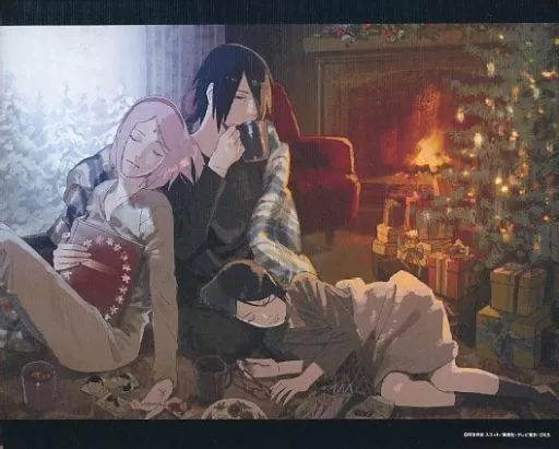 雑貨　うちは家のクリスマス キャンバスボード 「BORUTO-ボルト- NARUTO NEXT GENERATIONS」