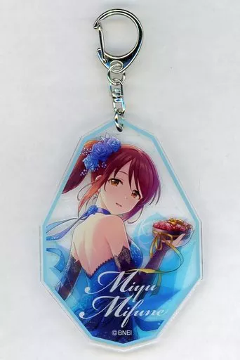 三船美優(アニバーサリーブライト/特訓後) アクリルキーホルダー 「アイドルマスター シンデレラガールズ」 アイドルマスターオフィシャルショップ限定抽選くじ B賞