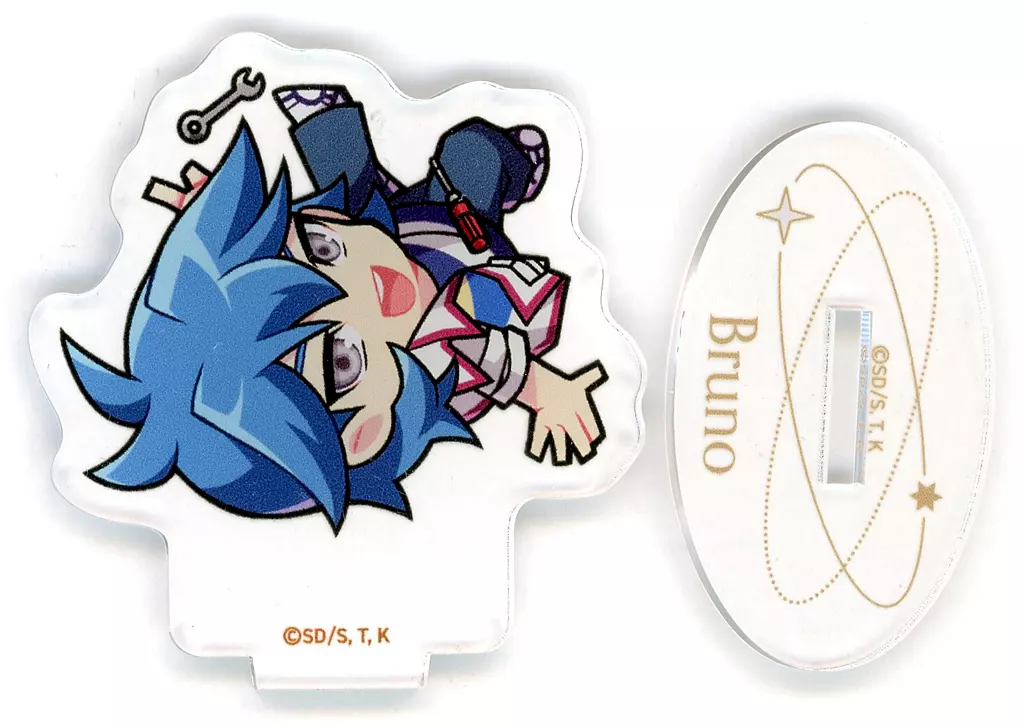 ブルーノ 「遊☆戯☆王5D’s×コラボカフェ本舗BLANC ちびキャラアクリルスタンドA」_image