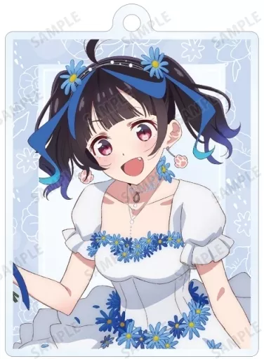 八重森みにB 「彼女、お借りします 描き下ろしイラスト 花びらドレスver. トレーディングアクリル」